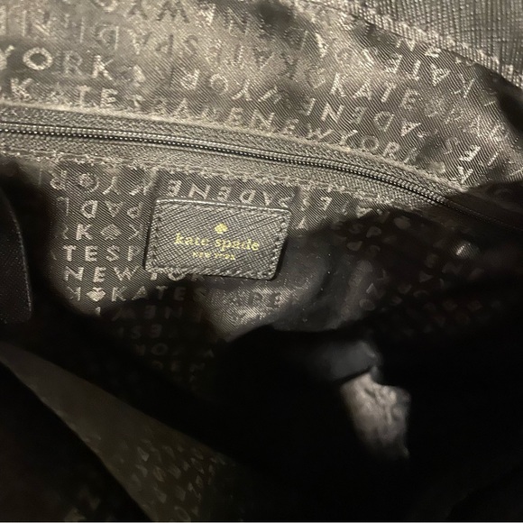 KATE SPADE Laurel Way Jessie Backpack - Black Leather - Picture 12 of 16